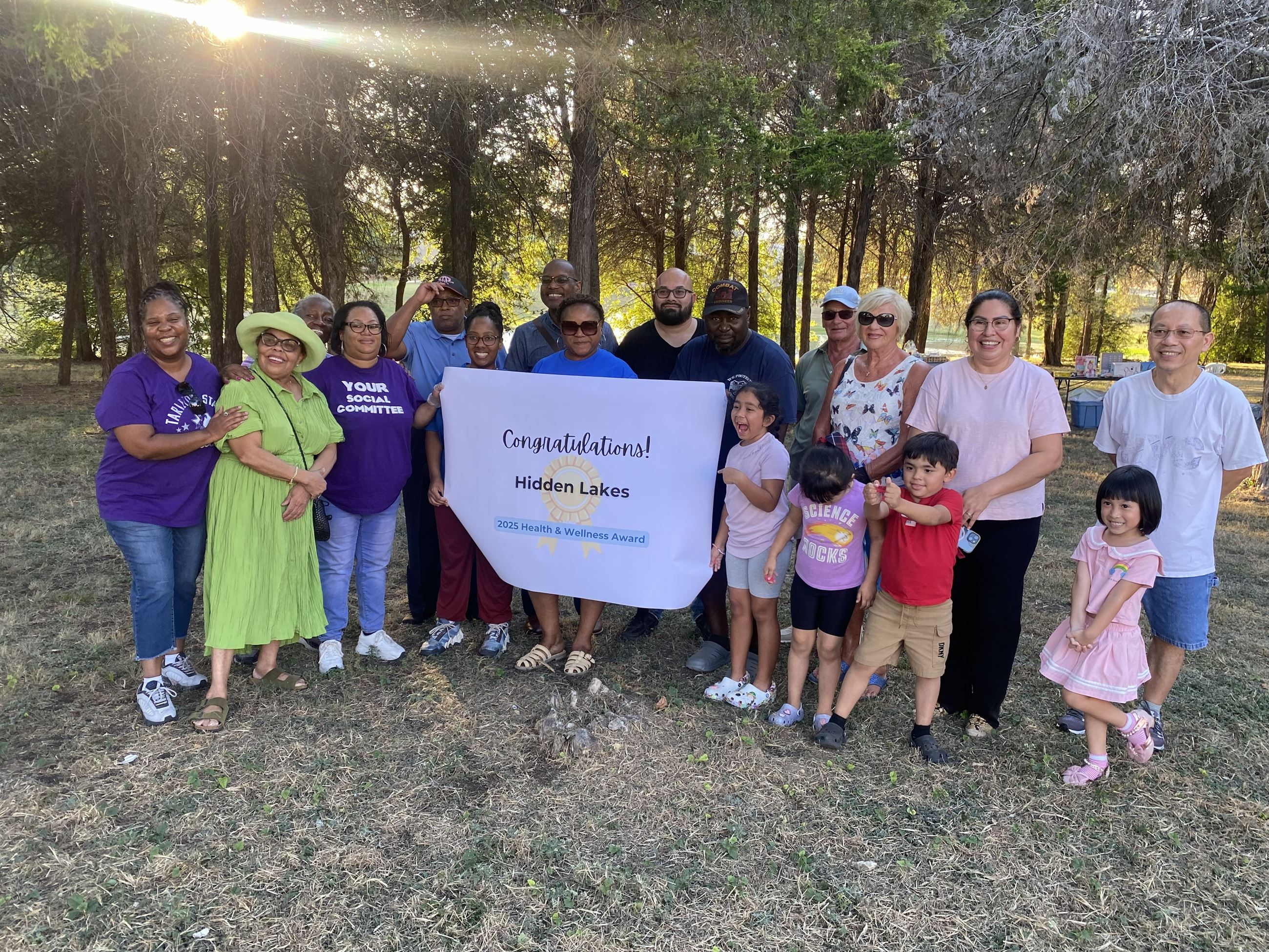 Hidden Lakes NNO 2025 group